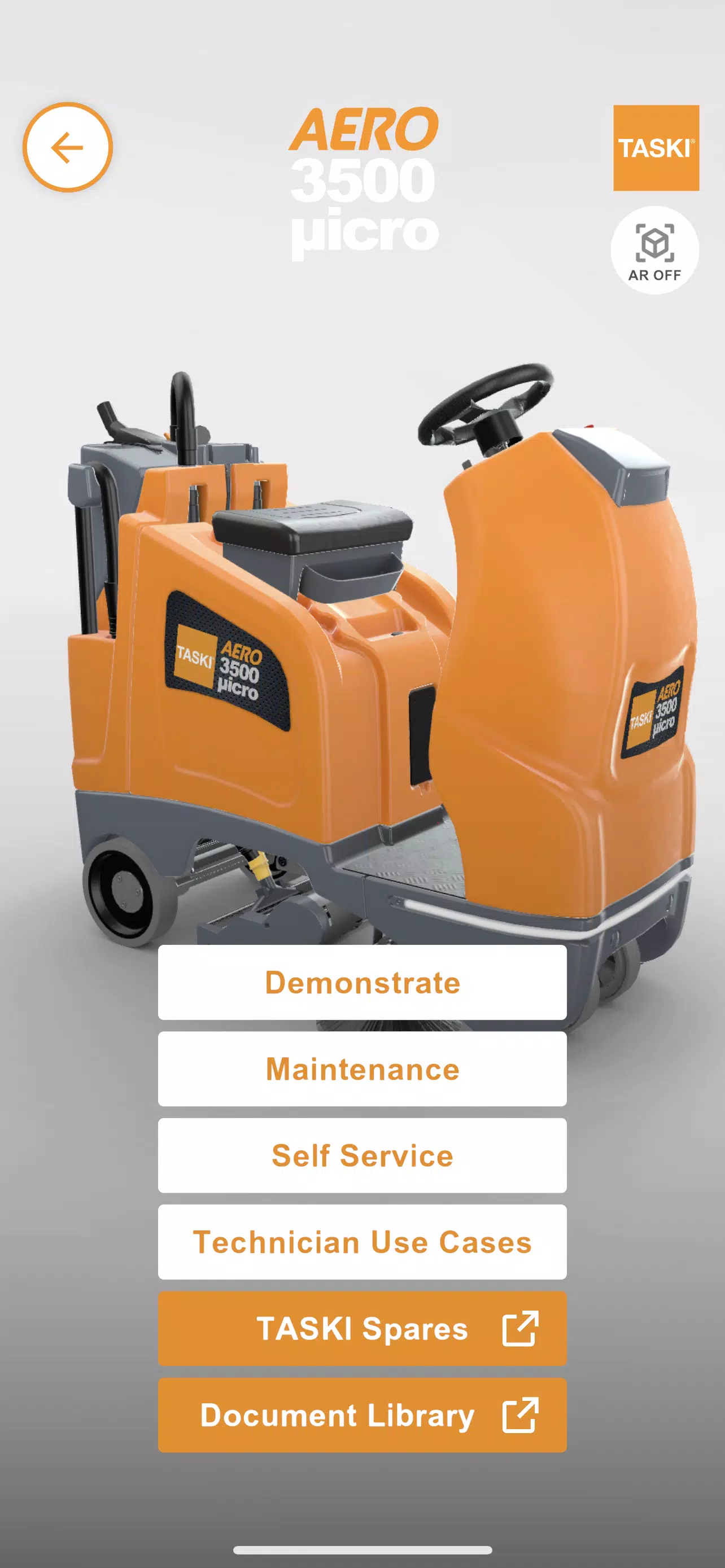 TASKI AR ภาพหน้าจอ 1