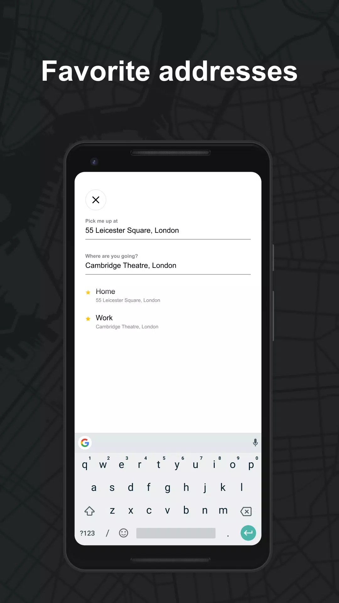 TaxiF - A Better Way to Ride スクリーンショット 1