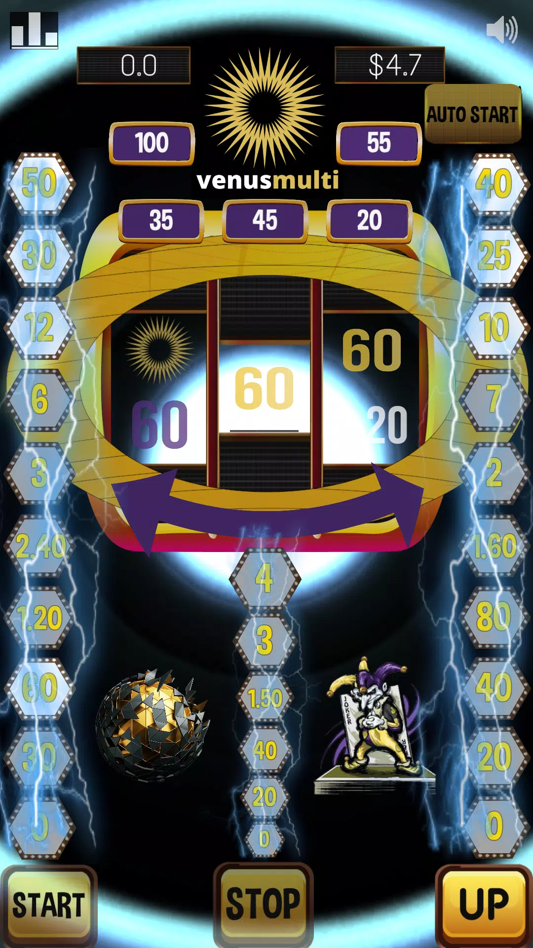 Venus multi slot machine – sun スクリーンショット 3