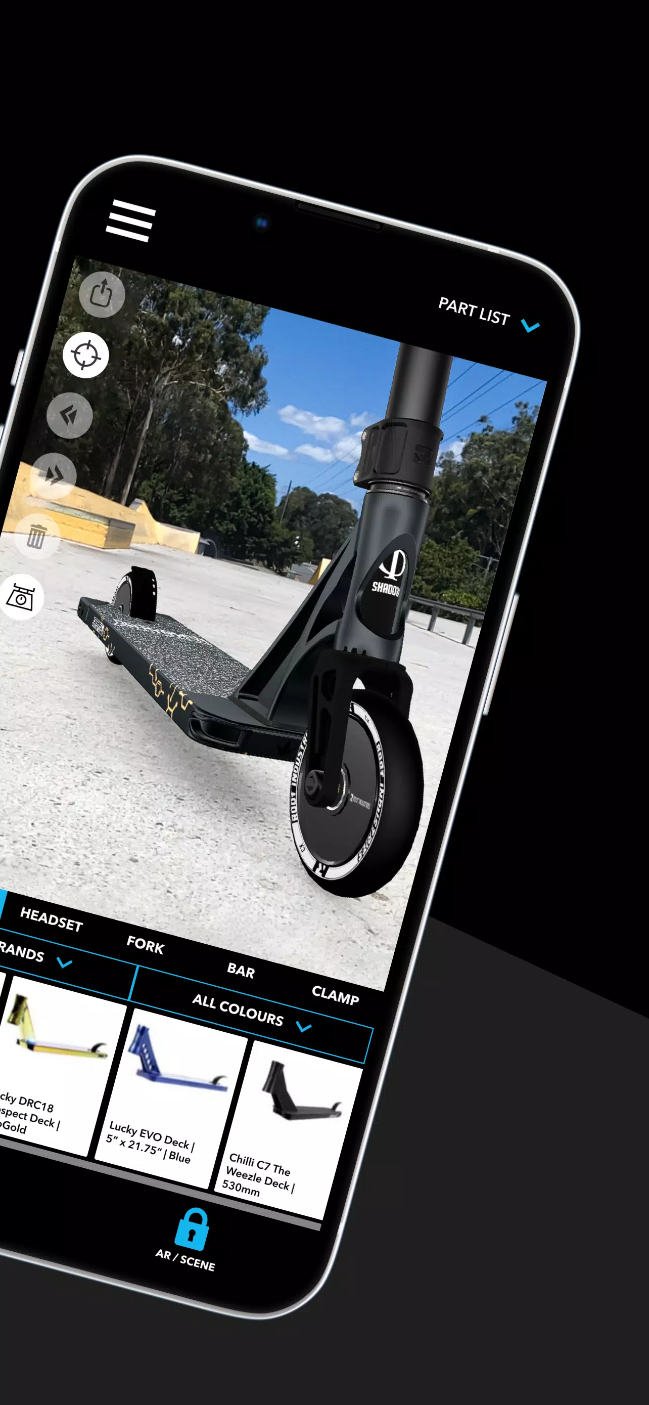 Scooter 3D custom builder Ảnh chụp màn hình 1