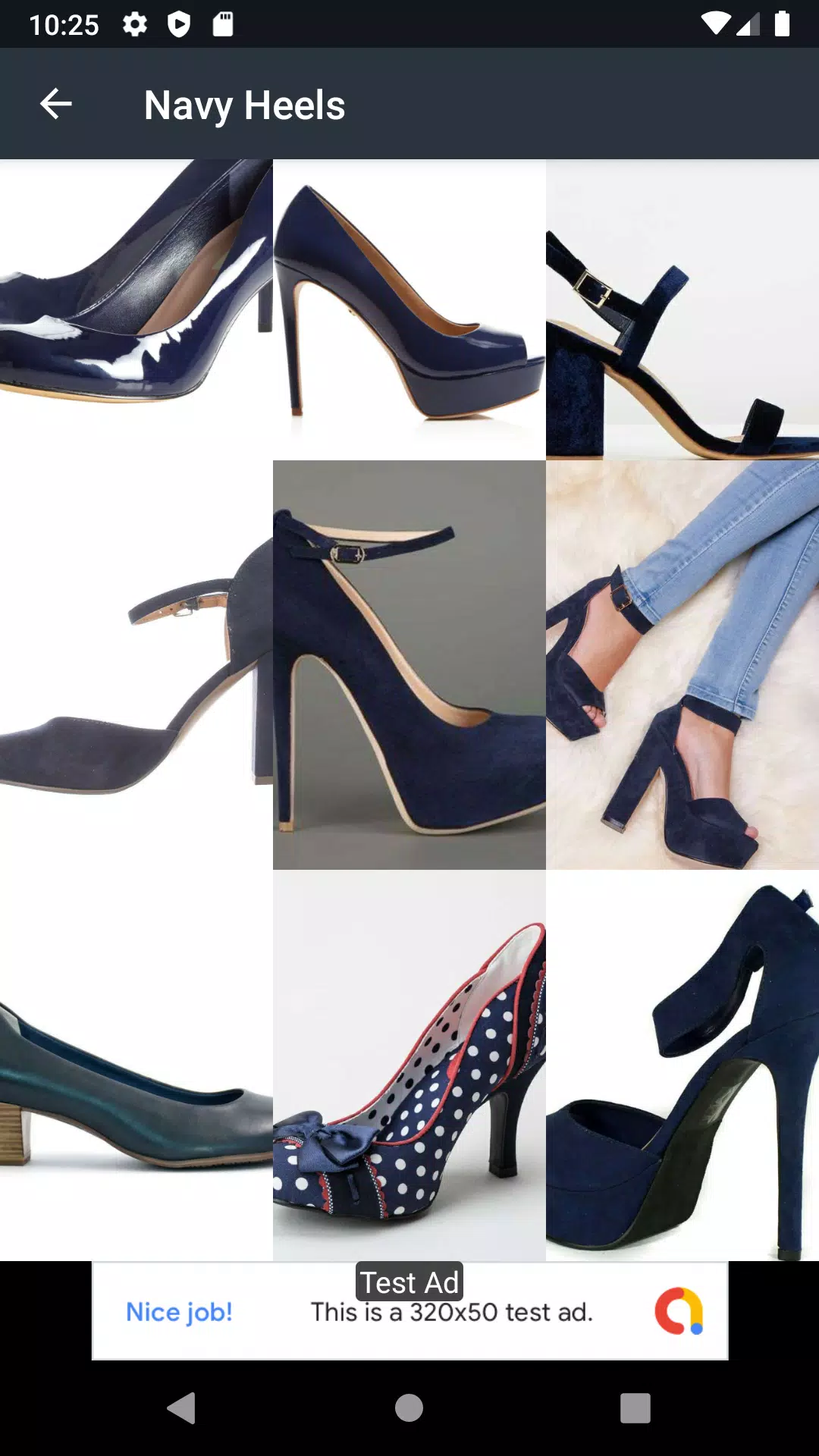 Navy Heels Ideas Tangkapan skrin 1