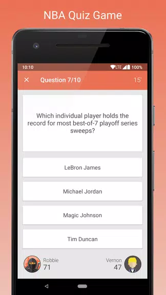 Fan Quiz for NBA Captura de tela 0