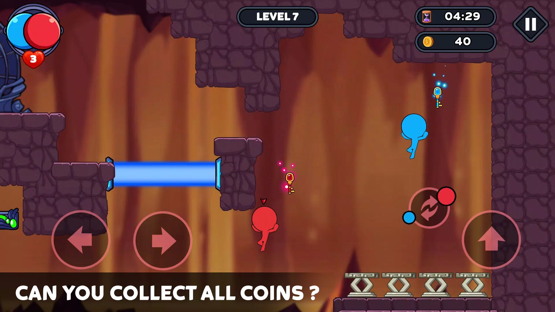 Stick World: Red Blue Journey Zrzut ekranu 0