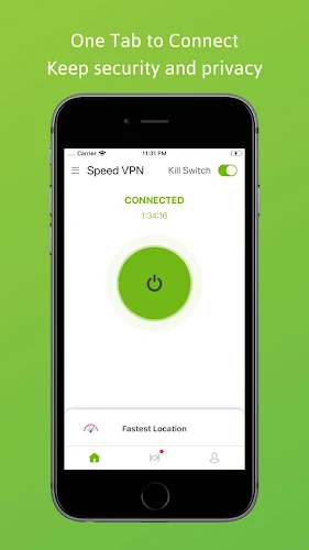 Kiwi VPN Proxy: Safer & Faster Tangkapan skrin 0