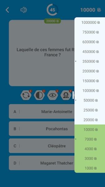 Millions Quiz - Français應用截圖第3張