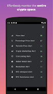 Cryptocurrency Alerting Capture d'écran 1