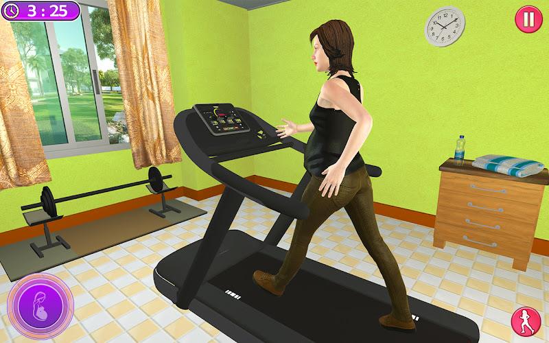 Pregnant Mother Sim Games Life Ảnh chụp màn hình 3