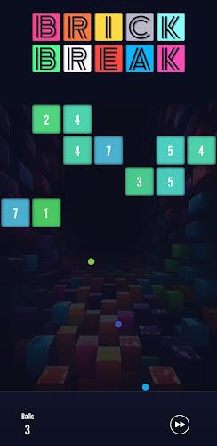 Brick Break - Bricks and Balls Screenshot 0