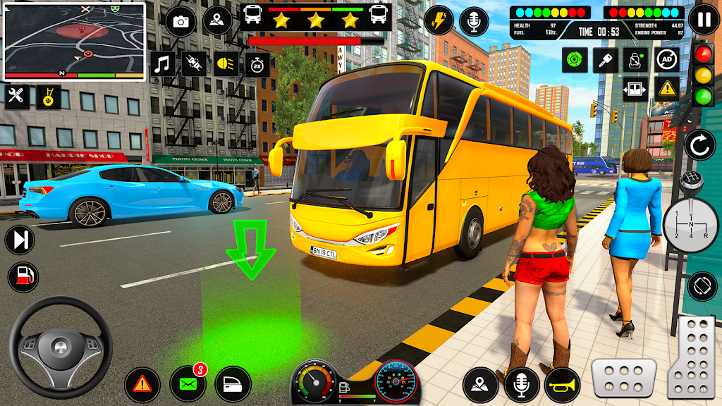 US Bus Simulator 3d Games 2024 Captura de tela 3