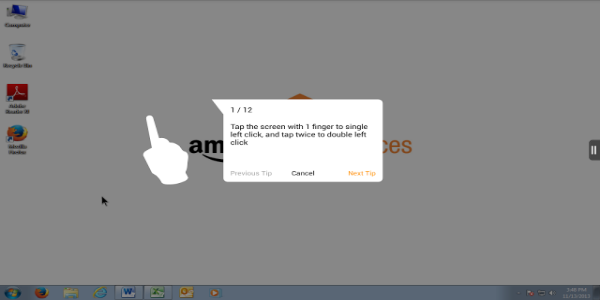 Amazon WorkSpaces Captura de pantalla 1