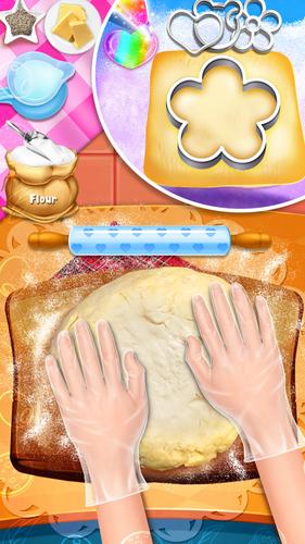 Unicorn Cake Maker-Bakery Game Captura de pantalla 2