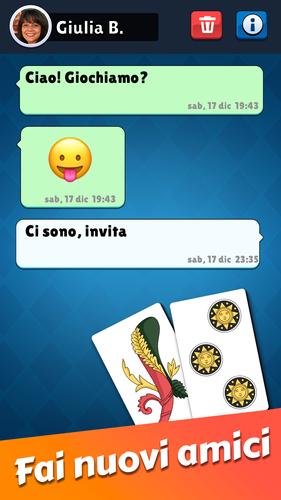 Classic Scopa - Card Game スクリーンショット 1