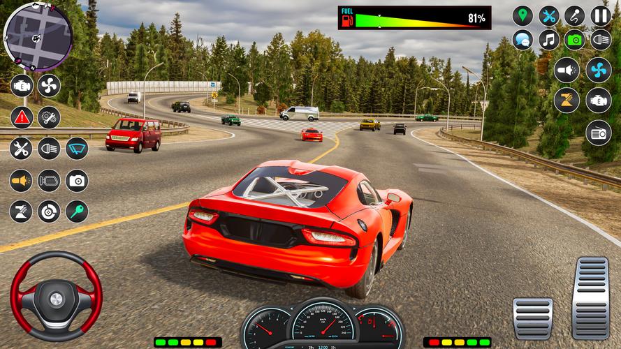 Real Car 3D Driving: Race City Captura de pantalla 2