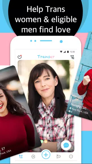 Transgender Dating: Meet Trans & Crossdresser Chat Capture d'écran 2
