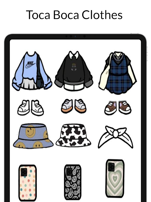 Toca Boca Clothes Ideas Capture d'écran 1