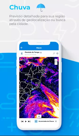 Climatempo - Previsão do tempo Ảnh chụp màn hình 1