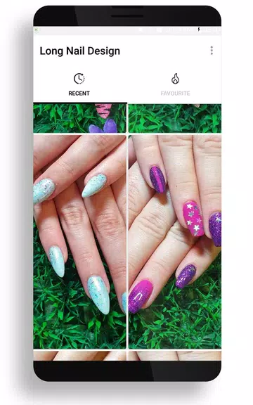 Long Nail Design Schermafbeelding 0