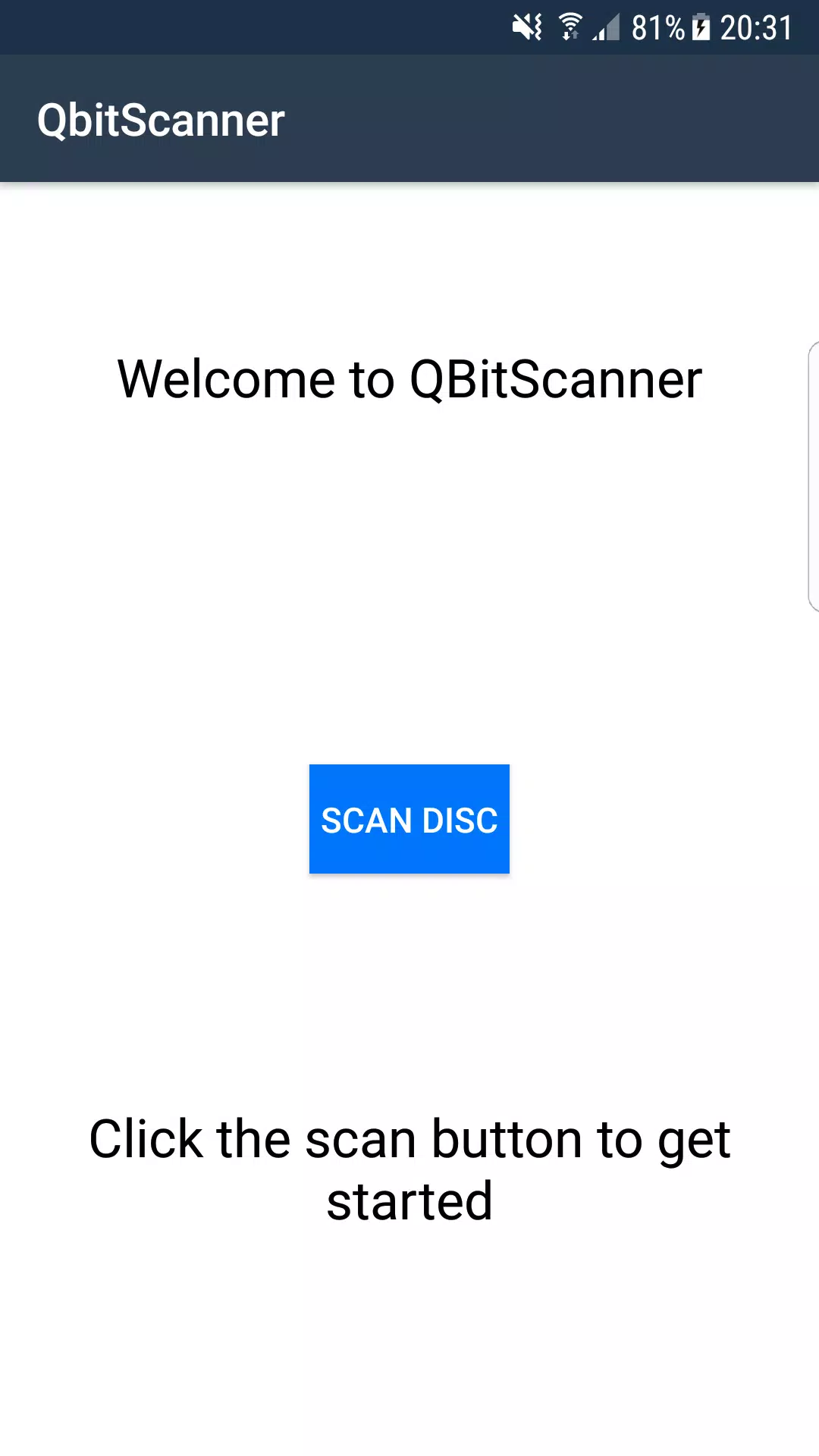 qbitScanner - License Disc スクリーンショット 0