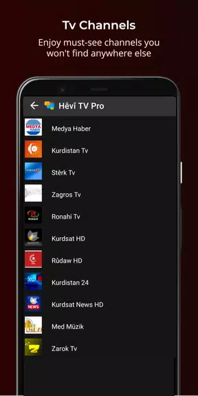 Hêvî TV Pro Скриншот 3