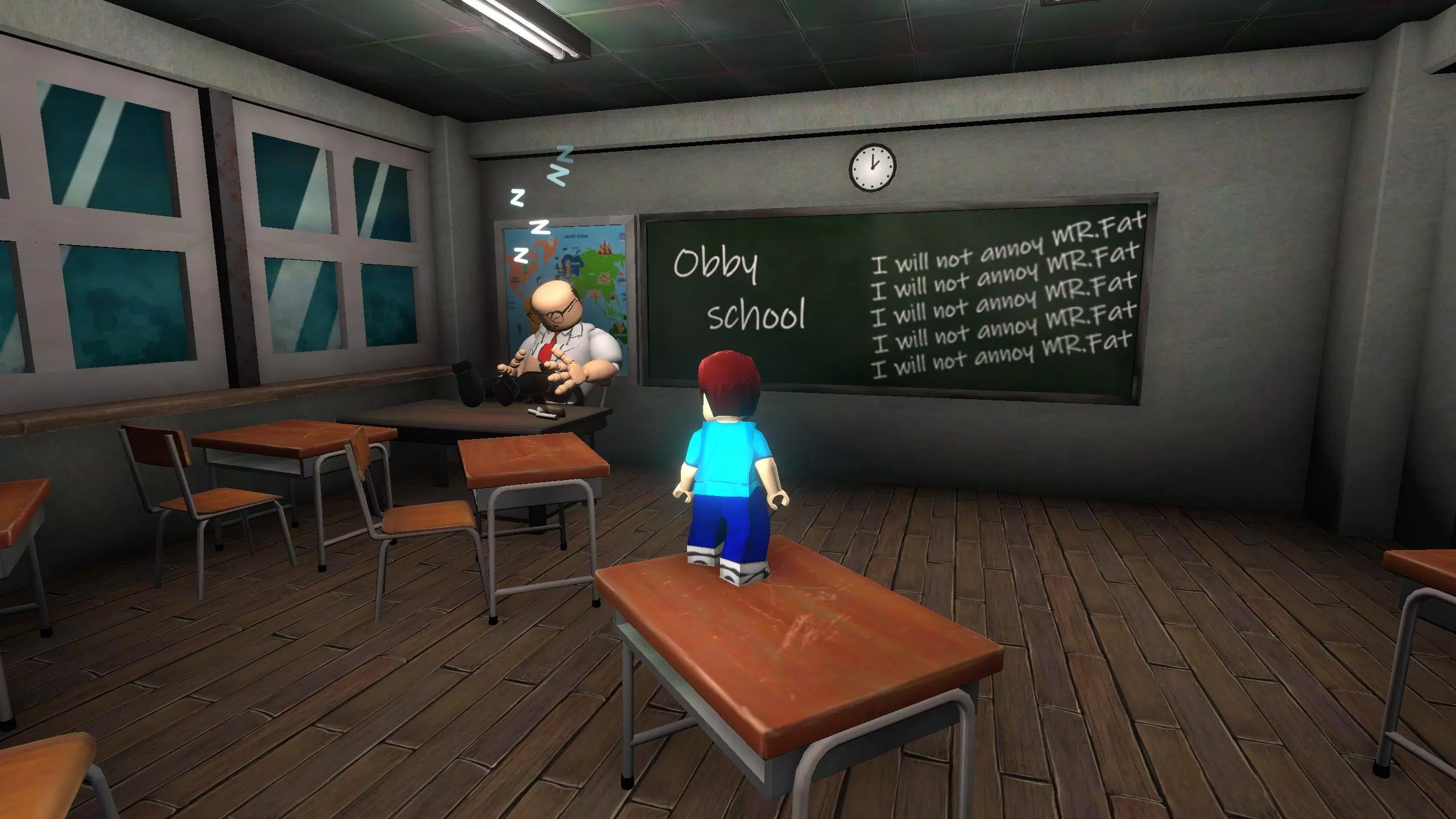 School Break: Obby Escape Tangkapan skrin 0