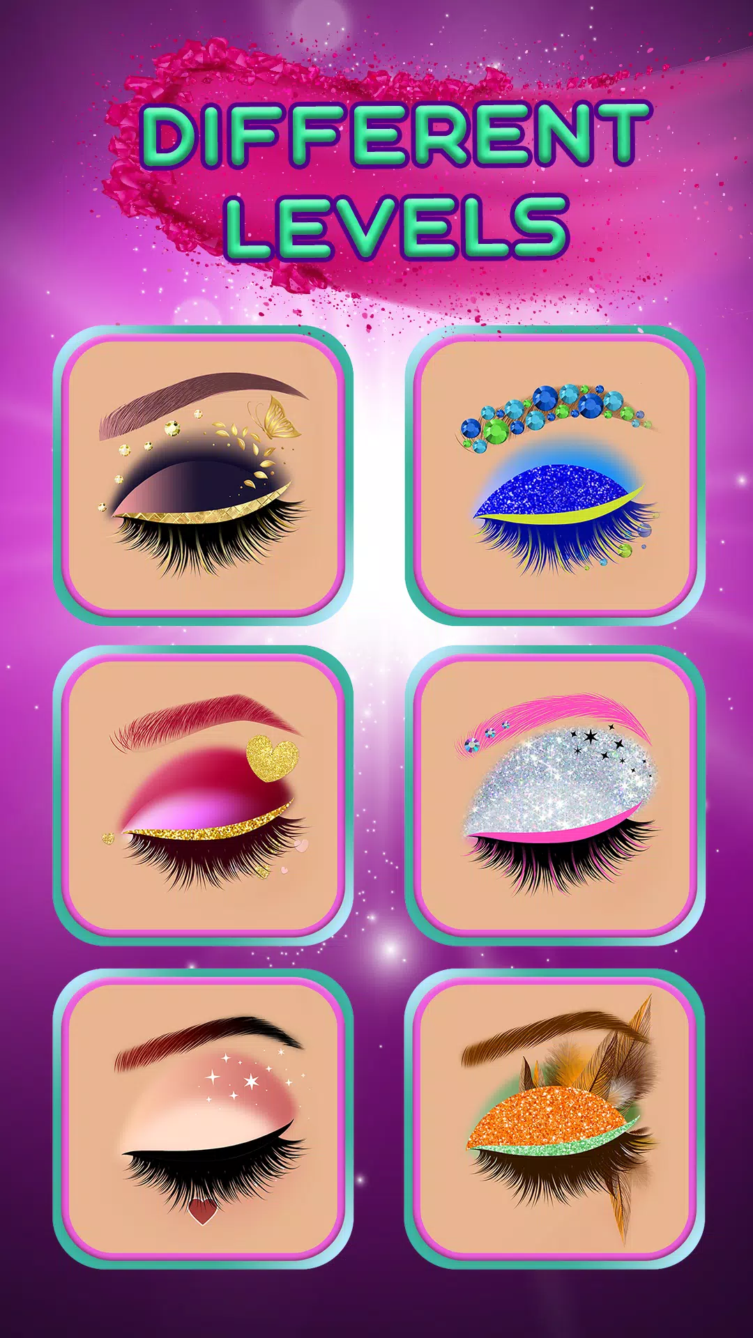 Eye makeup for girls Screenshot 1