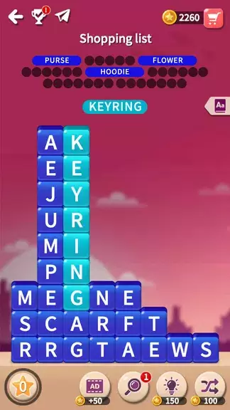 Word rescue: adventure puzzle Zrzut ekranu 1