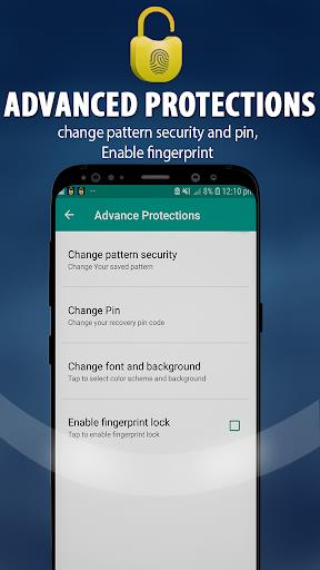 Fingerprint Lock ,Pattern lock,App Lock,Call lock Schermafbeelding 3