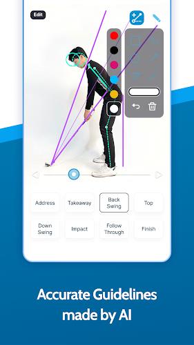 Golf Fix - AI Swing Analyzer Ekran Görüntüsü 1