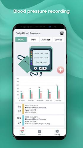 Daily Blood Pressure - Log Ekran Görüntüsü 0