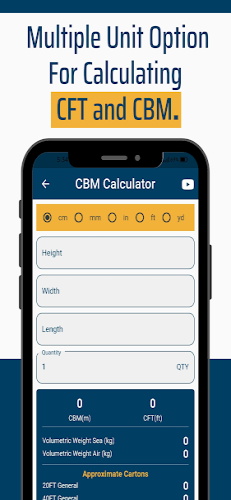 CBM Calculator ภาพหน้าจอ 2