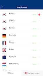 Korea VPN - Fast VPN Proxy Ekran Görüntüsü 1