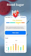 HealthTracker - Blood Sugar Captura de tela 2