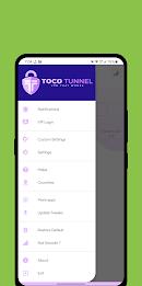 Toco Tunnel VPN スクリーンショット 1