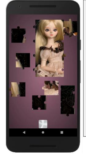 Cute Dolls Jigsaw Slide Puzzle Capture d'écran 2