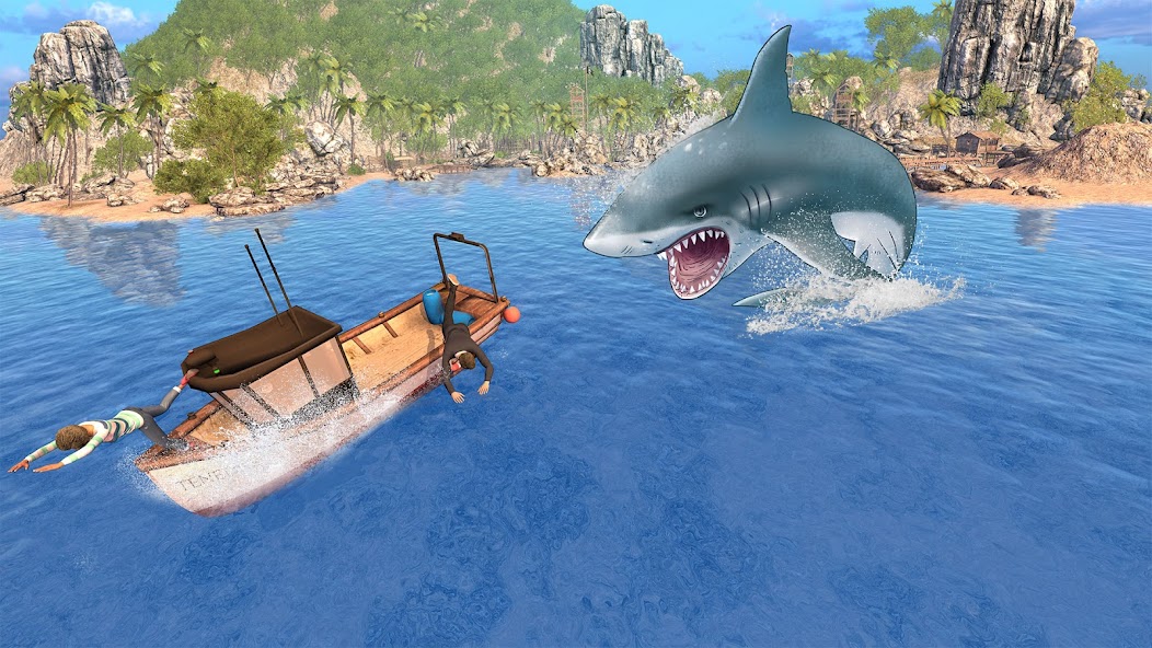 Angry Shark Games: Game 2024 Mod 스크린샷 2