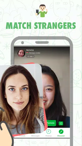 Pally Video chat ภาพหน้าจอ 1