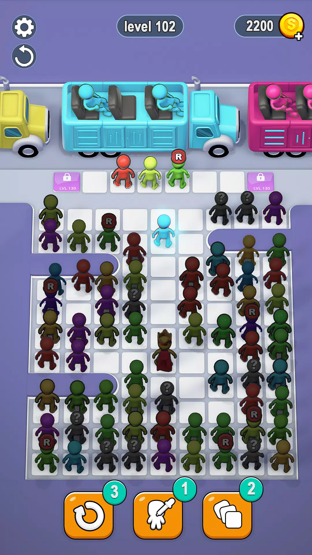 Bus Jam 3D Games Tangkapan skrin 3