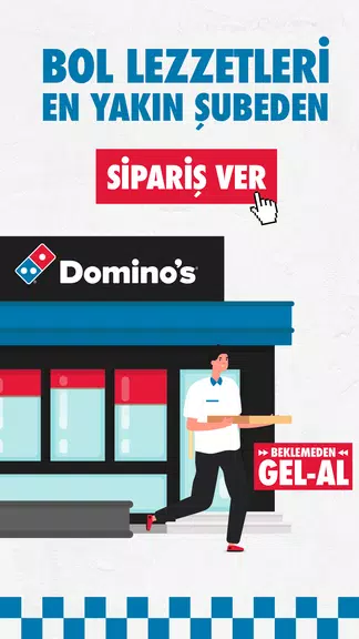 Domino's Pizza Türkiye スクリーンショット 1