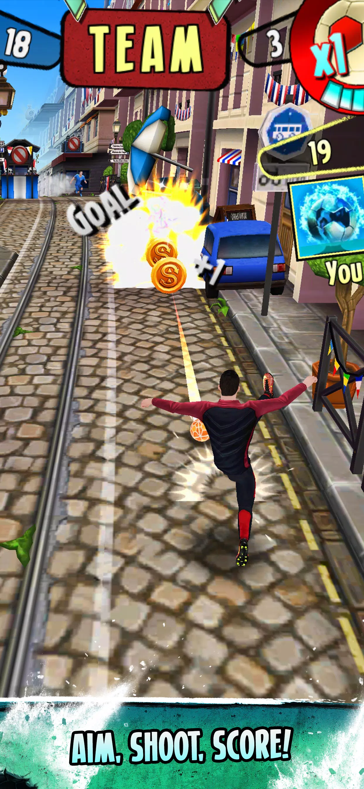 Ronaldo: Kick'n'Run Football 스크린샷 3
