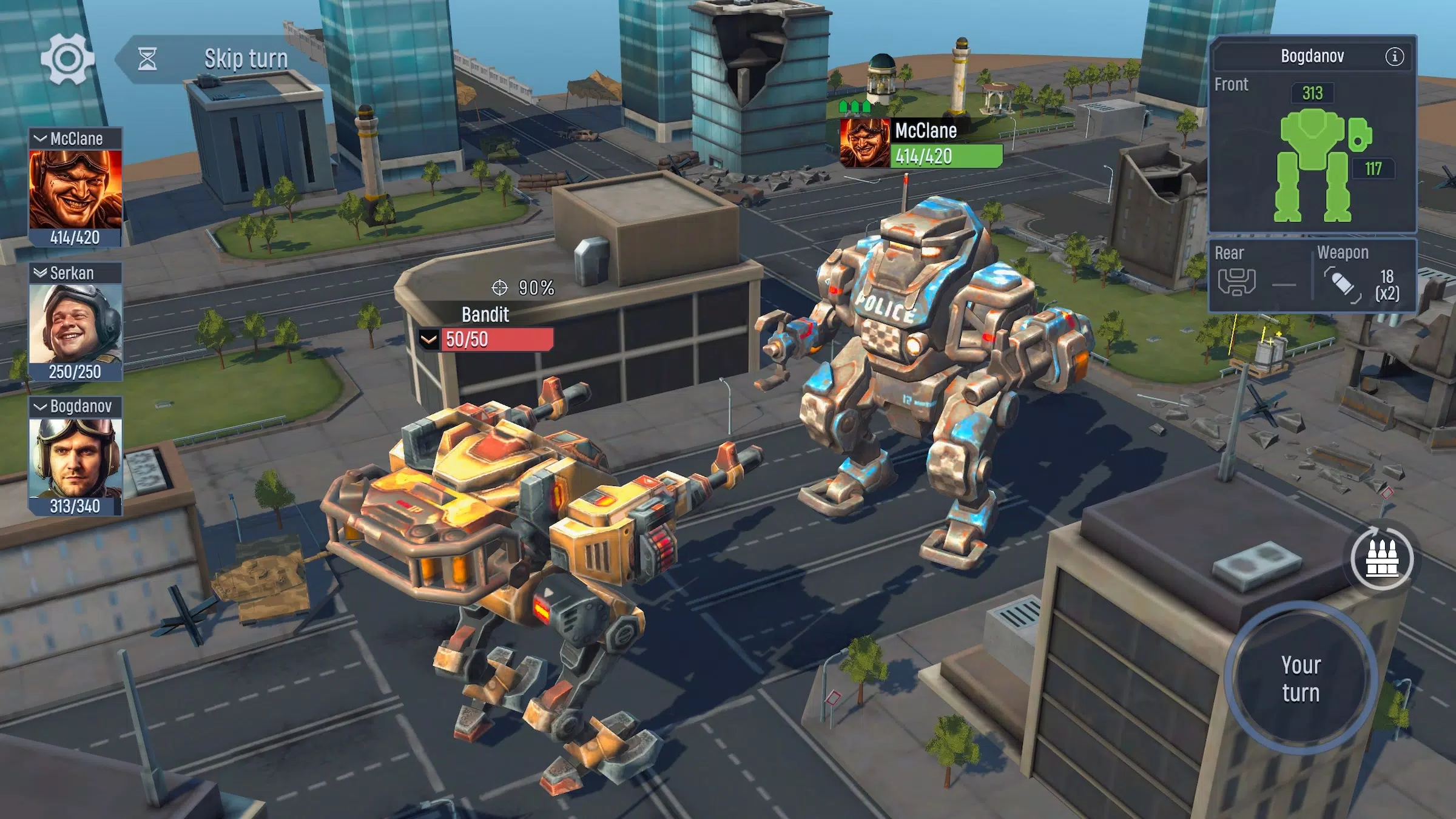 Concern: Mech Armored Front スクリーンショット 0