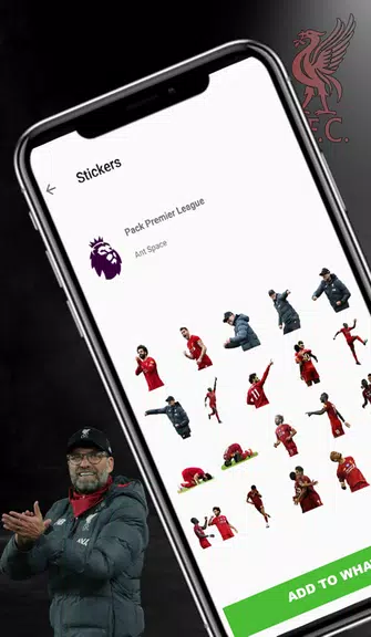 Liverpool Stickers Unofficial Captura de pantalla 3