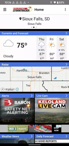 KELO Weather – South Dakota Screenshot 1