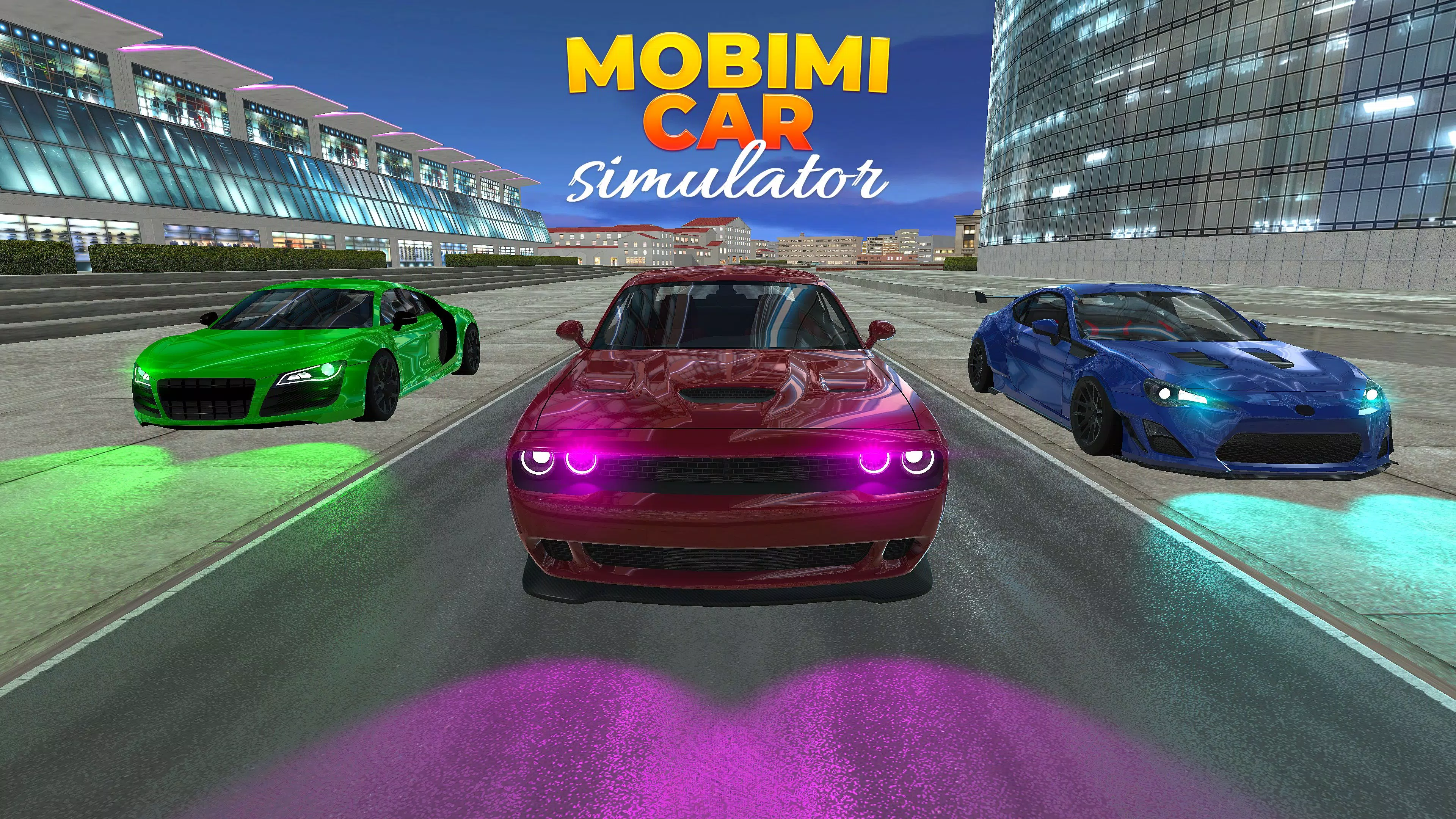 Mobimi Car Simulator स्क्रीनशॉट 0