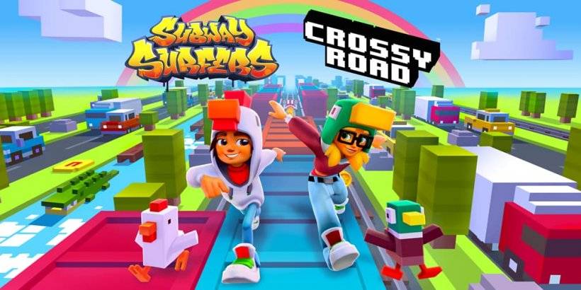 地鐵衝浪者和Crossy Road宣布激動人心的合作活動