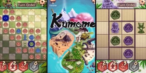 Kumome estréia no iOS: uma mistura única de cartas e jogos de tabuleiro