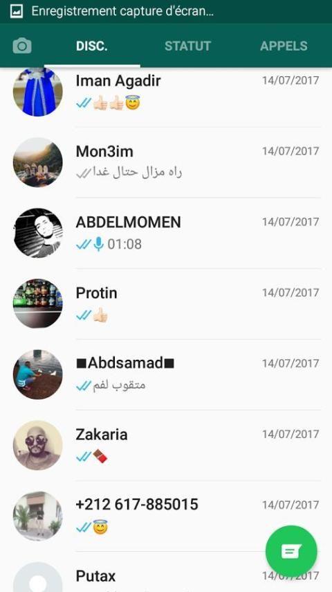 WatsAp Messenger Capture d'écran 3