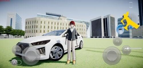 3D Driving Game Project スクリーンショット 3