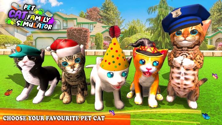 Pet Cat Simulator Cat Games Скриншот 3