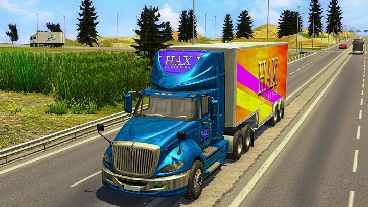 American Truck Games Truck Sim स्क्रीनशॉट 0