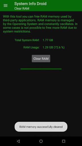 Schermata System Info Droid 3